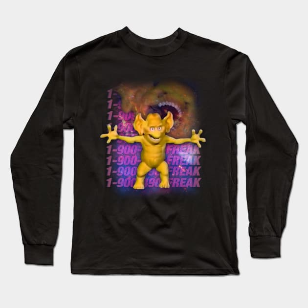 Freddie Freaker Long Sleeve T-Shirt by Jijarugen